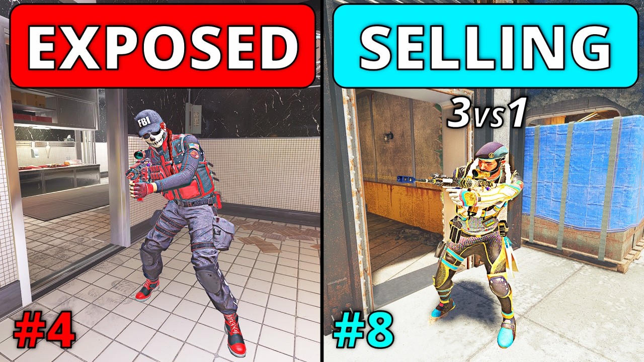 10 Situations You Shouldn't Peek in Rainbow Six Siege background