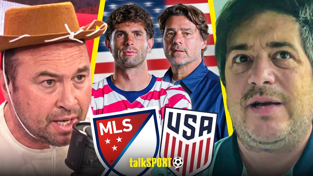 "ON A GOOD PATH!" Cundy DEBATES If America can ever DOMINATE World Football with US Journalist! background