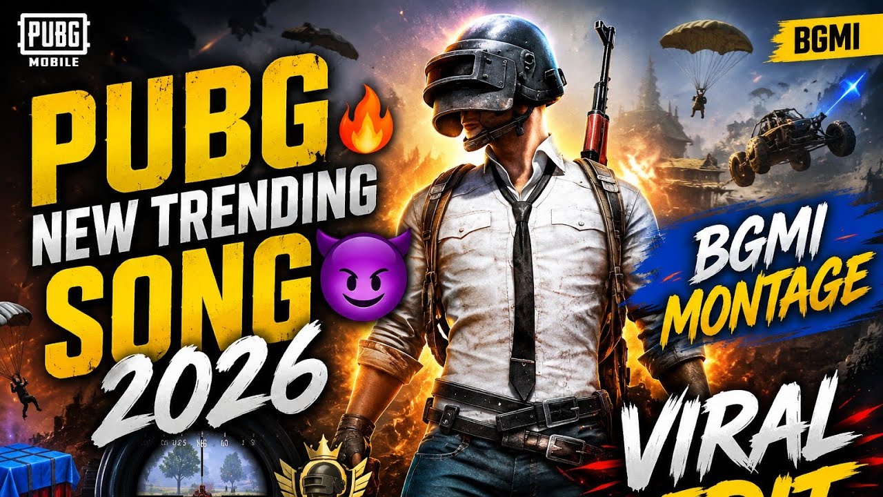 PUBG New Trending Song 2026 😈 | BGMI Montage | Viral Edit background