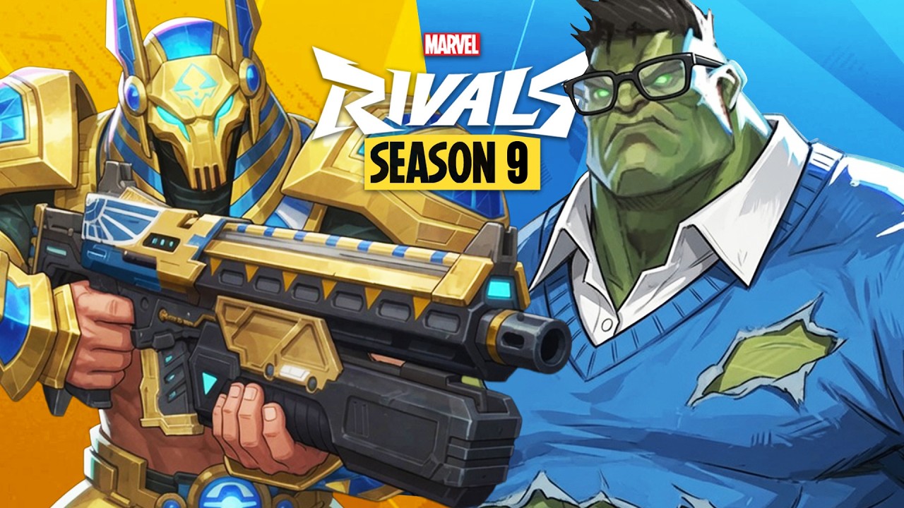 ALL NEW SEASON 9 SKINS COMING IN MARVEL RIVALS! background