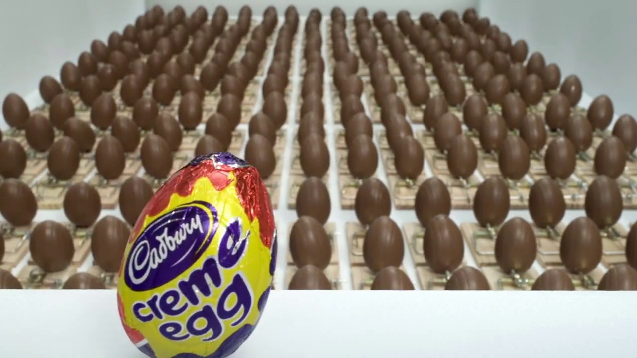 Cadbury's Creme Egg - Here Today, Goo Tomorrow (2008, UK) backdrop