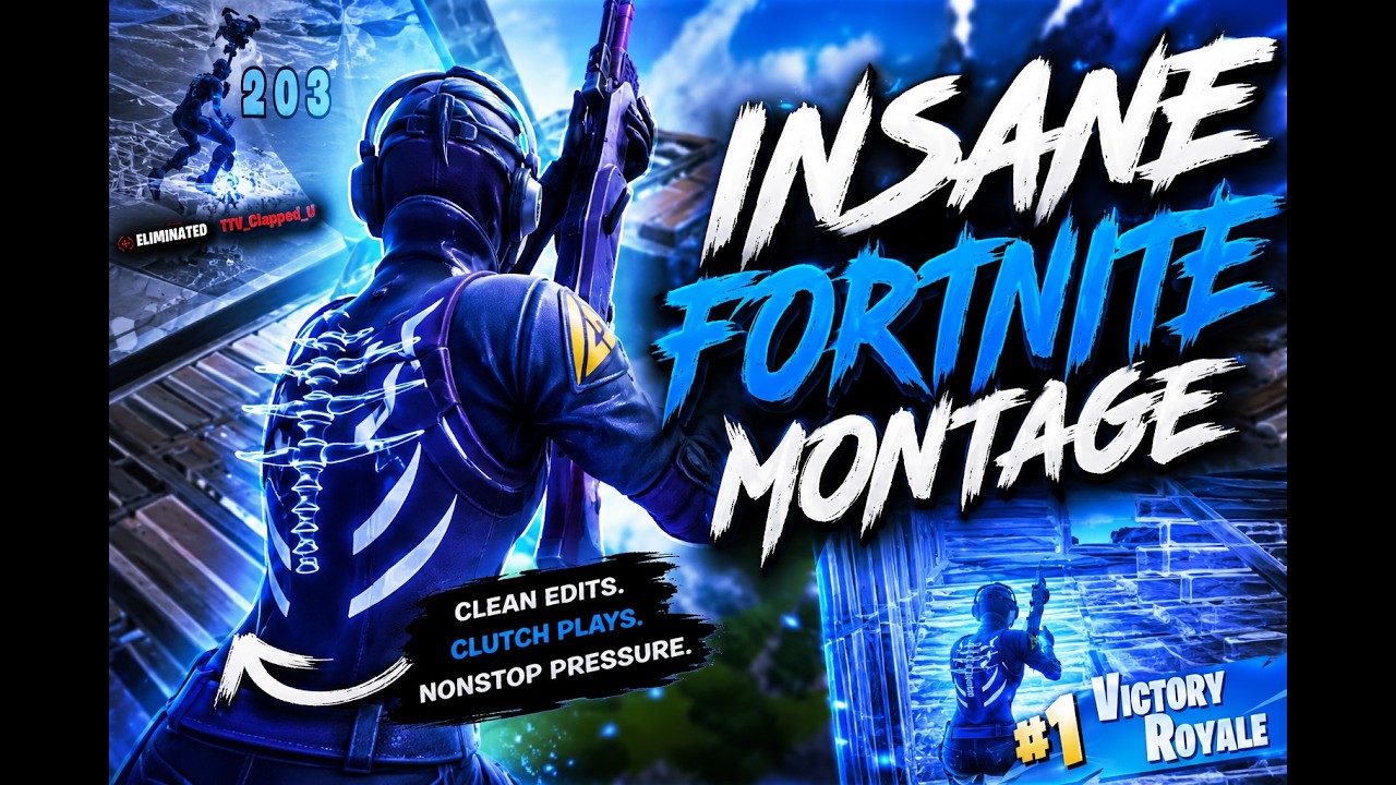 INSANE Fortnite Montage 🔥 | Clean Edits + Clutch Clips (2026) background