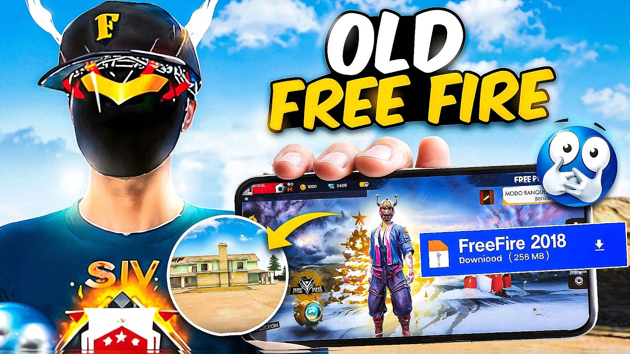 I Played 2018 Free Fire Again... 😭 background
