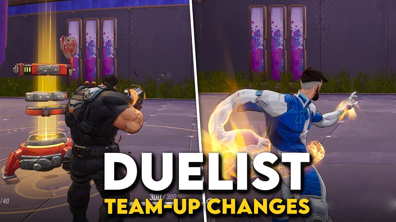 All Duelist Team-Up Changes Explained | Marvel Rivals Season 9 background