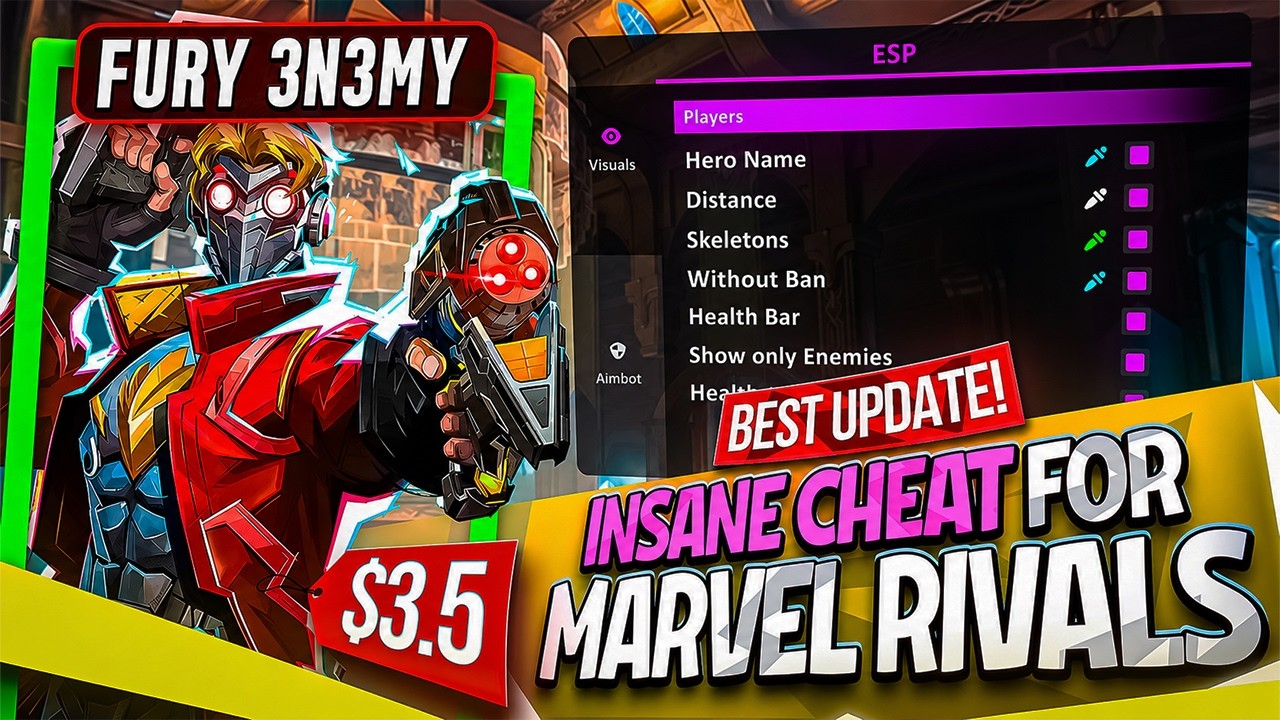 Destroying Ranked Matches With Best Marvel Rivals Cheat... background