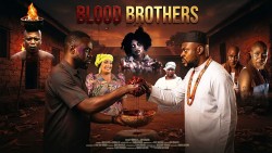 BLOOD BROTHERS poster