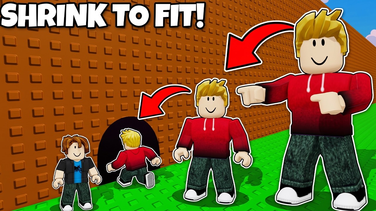 ROBLOX CHOP AND FROSTY PLAY THE +1 SHRINK PER STEP background
