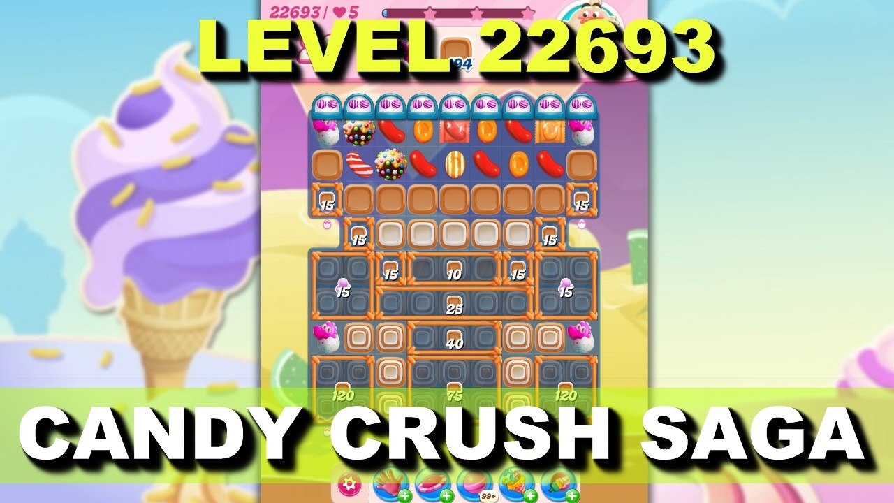 Candy Crush Saga Level 22693 background