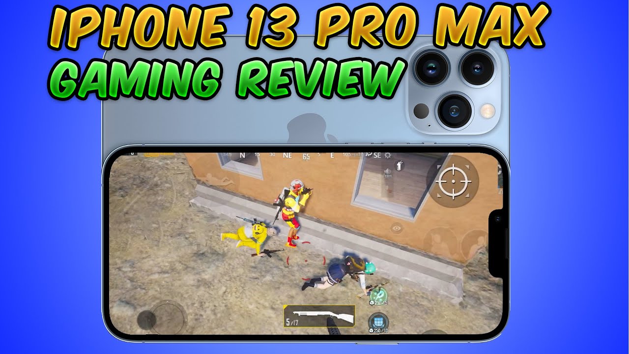 iPhone 13 Pro Max Gaming Review (PUBG MOBILE) Gameplay with Handcam background