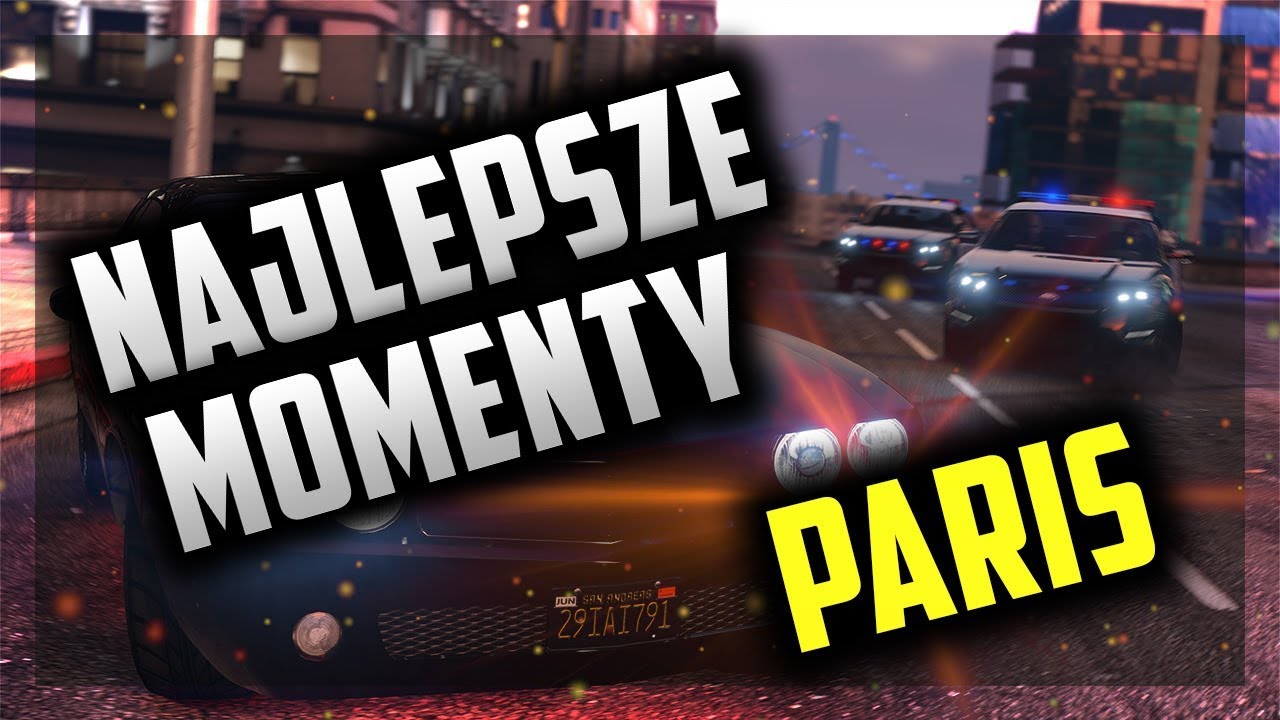 NAJLEPSZE MOMENTY GTA V ROLEPLAY - PARISPLATYNOV background
