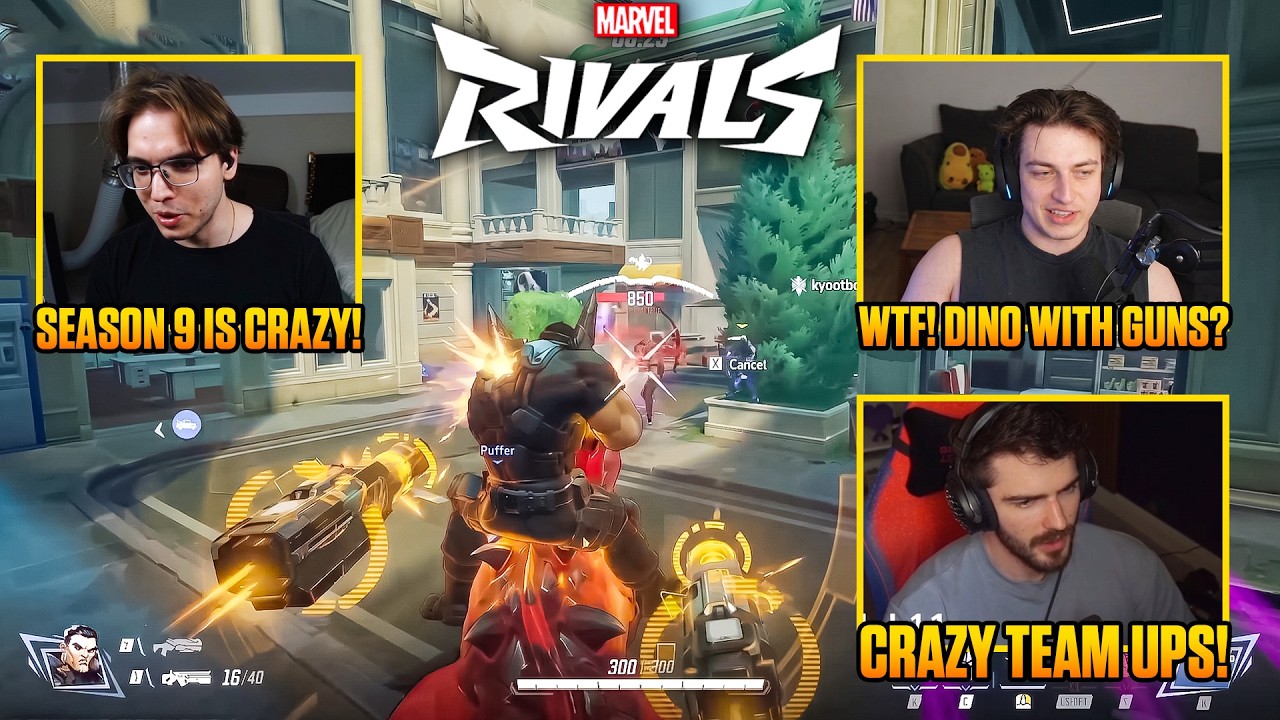 Necros, Bogur & the Boys Went CRAZY in Marvel Rivals Season 9 Early Access! background