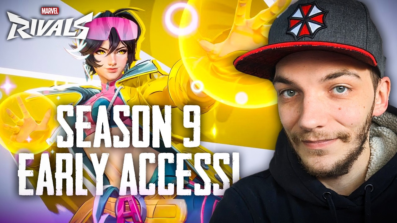 🔴Season 9 Jubliee & New Team-Up System Gameplay! Marvel Rivals | LIVE background