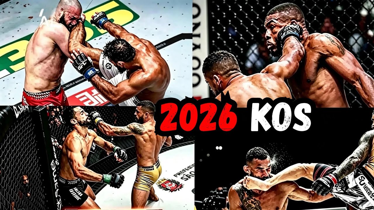Top MMA Knockouts 2026 background