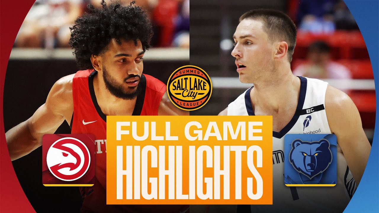 HAWKS vs GRIZZLIES | SALT LAKE CITY SUMMER LEAGUE | FULL GAME HIGHLIGHTS | July 7, 2026 background