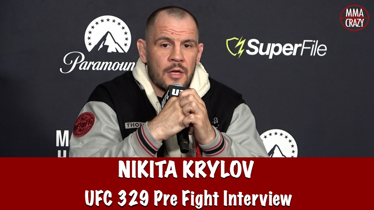 Nikita Krylov “honoured” to fight Robert Whittaker in DREAM fight at UFC 329 background