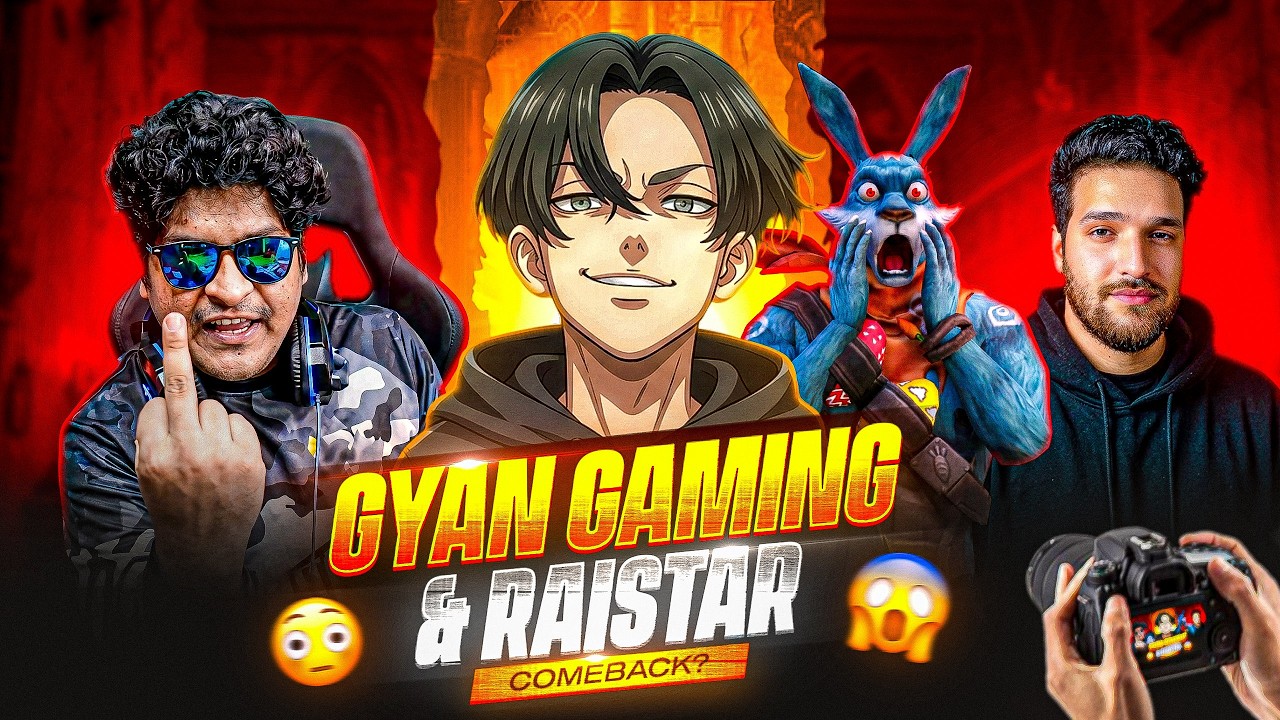 GYAN GAMING & RAISTAR COMEBACK? REALITY EXPOSED ЁЯШб || #mikey69 background