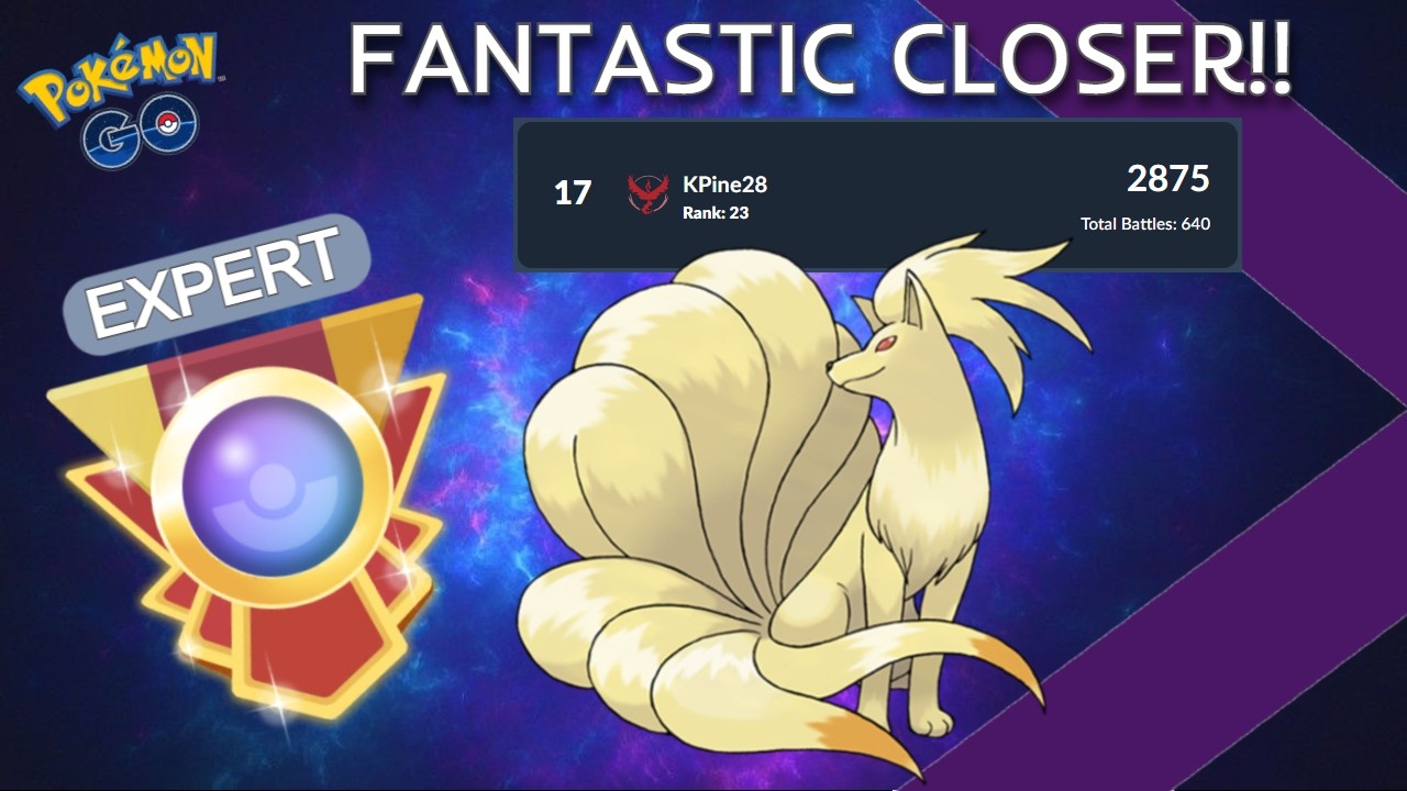 *TOP 17 IN THE WORLD* with this BROKEN Closer!! | Pokémon GO Battle League background