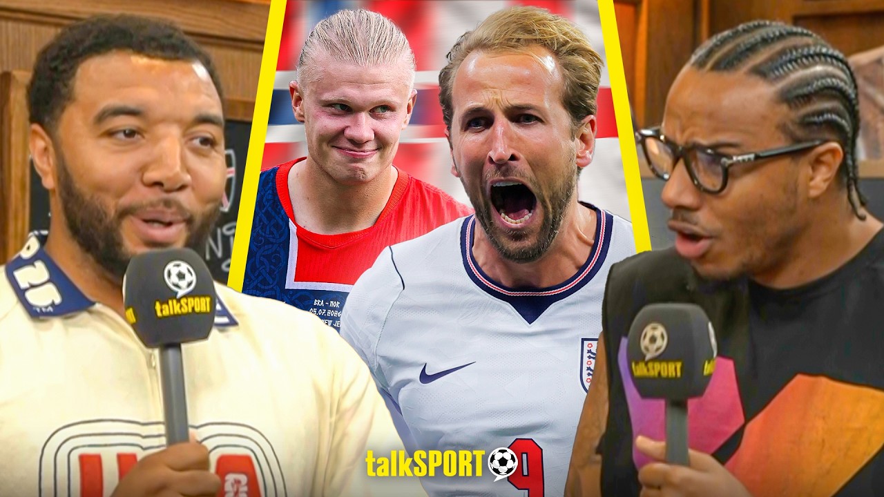 "NO CONCERNS!" AJ Tracey SHUTS DOWN Norway & Predicts an EASY WIN for England in the QUARTER-FINALS! background