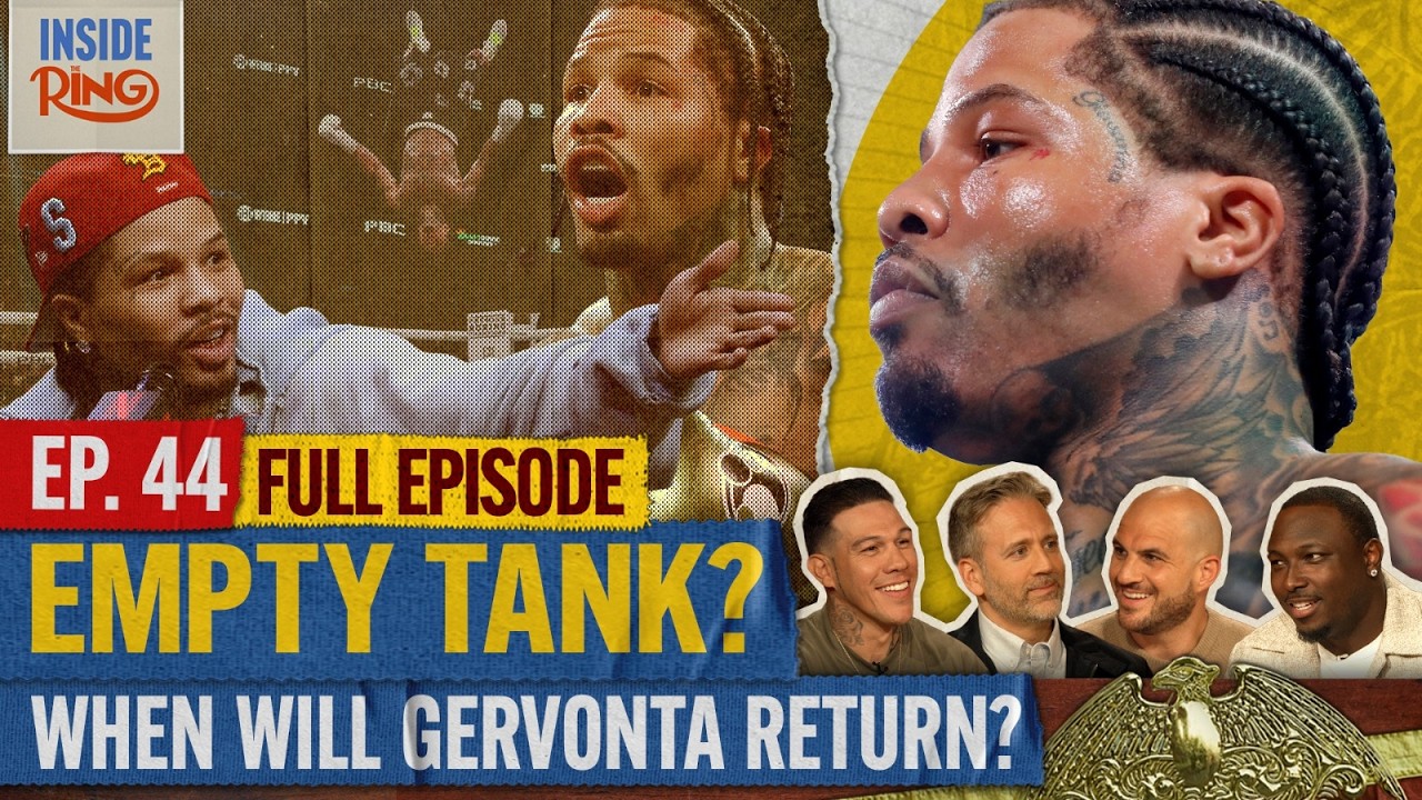 Gervonta "Tank" Davis NOT FIGHTING THIS YEAR??? | INSIDE THE RING | Ep. 44 background