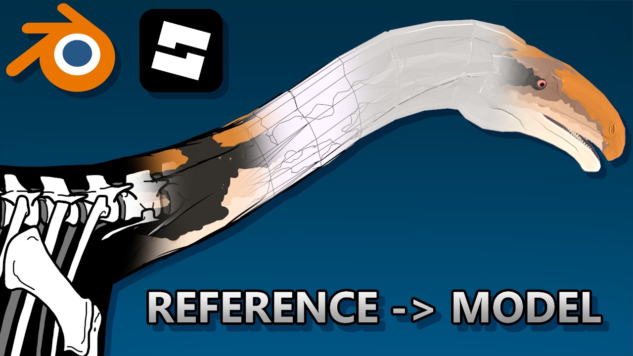 How I Make Dinosaurs for Roblox | Full-Guide Modelling Tutorial background