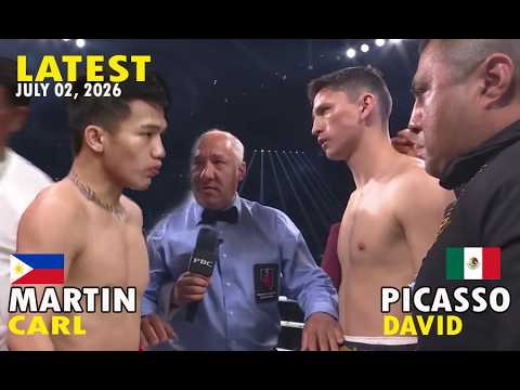 JULY 02, 2026 | CARL MARTIN VS DAVID PICASSO FIGHT HIGHLIGHTS | SAUDI ARABIA background