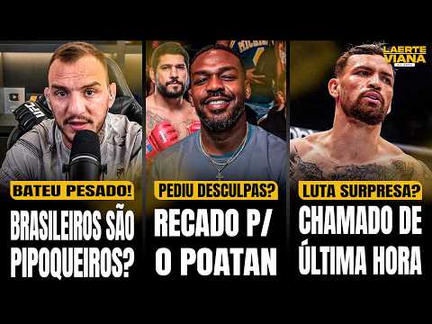 RUFFY SURPREENDE, MOICANO CONTESTA BRASILEIROS, JON JONES SE REDIME COM POATAN, NOVAS LUTAS NO UFC + backdrop
