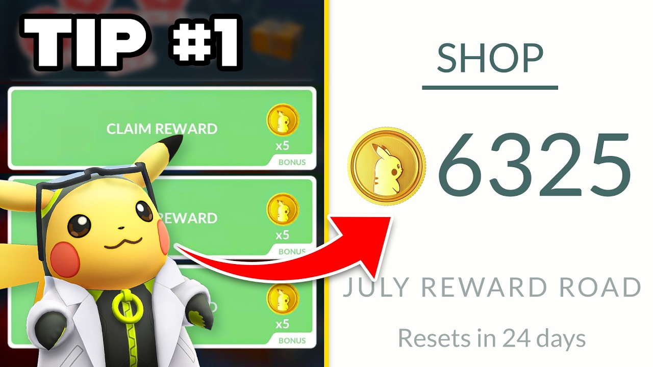 The FREE Pokecoin Event Tips background