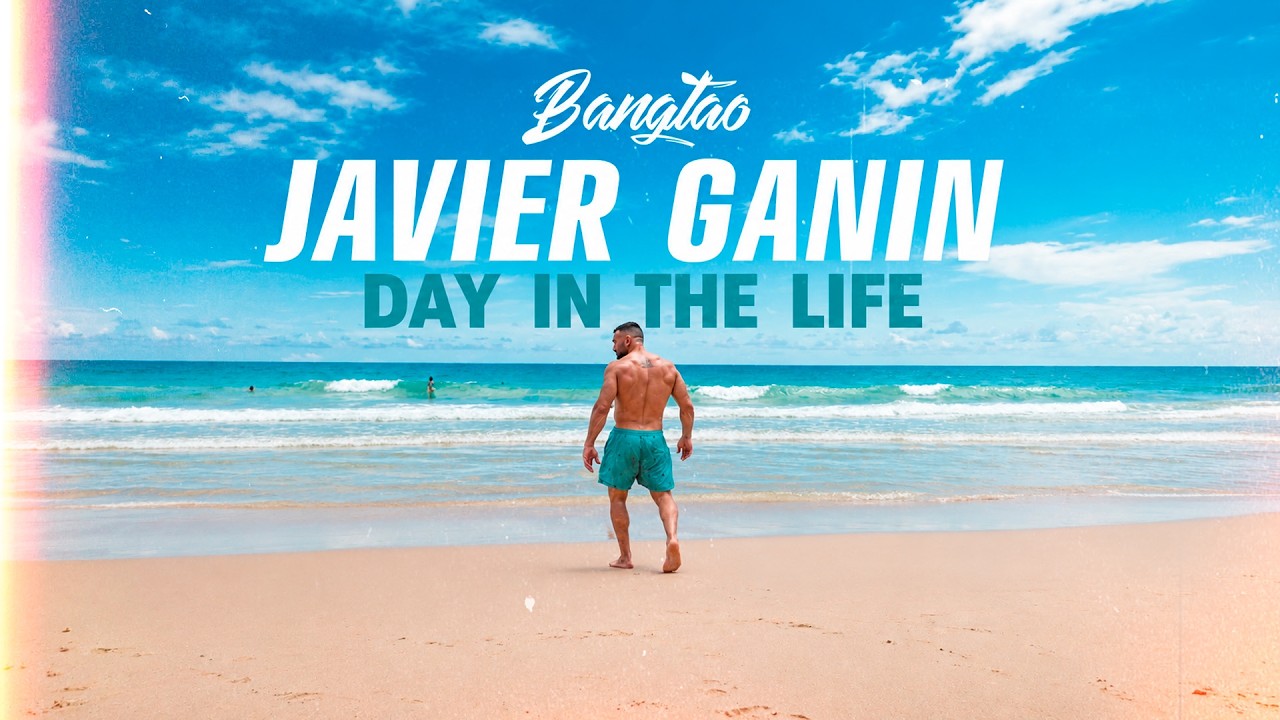 Day in the Life of a BJJ Coach in Thailand | Javier Ganin at Bangtao background