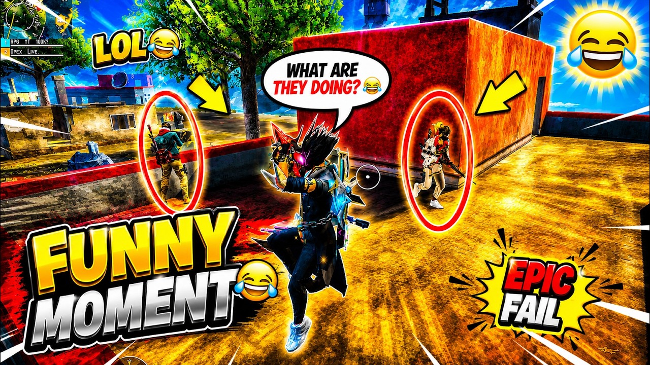 ЁЯШВ Free Fire Funny Moments ЁЯдг Epic Fails, Lucky Headshots & Crazy Gameplay! ЁЯФе background