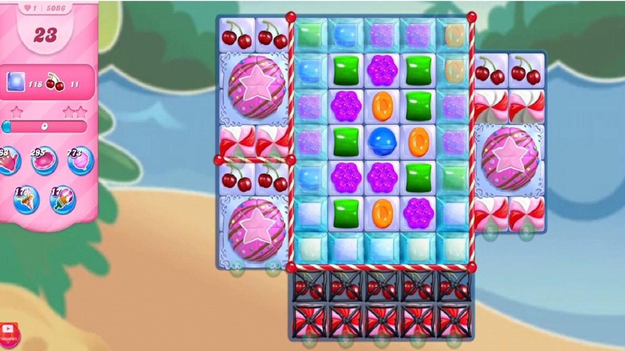 Candy Crush Level 5086 Tricks background