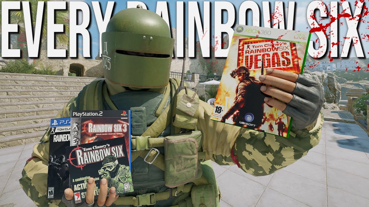 I played every single Rainbow Six in one video... background