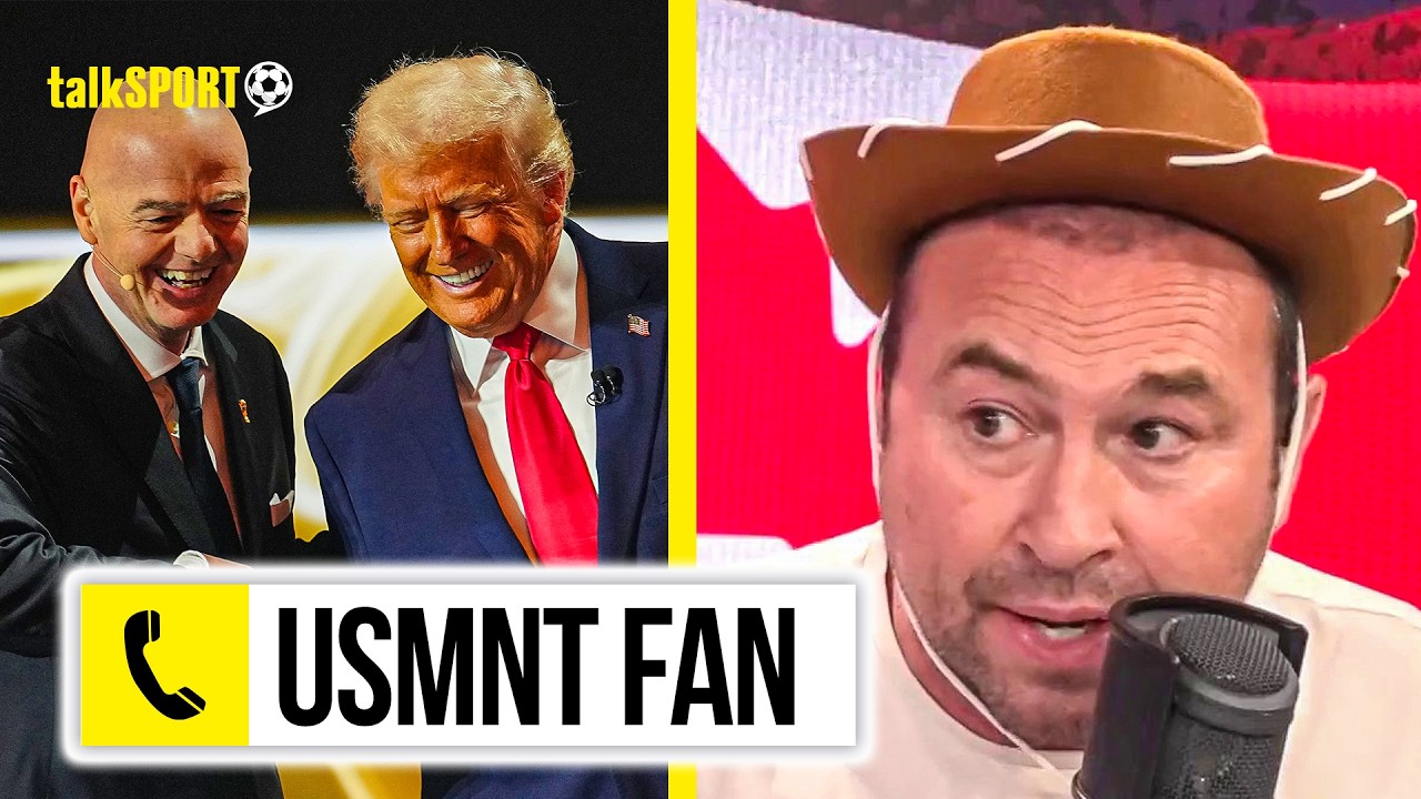 "WE NEED TO THANK HIM!" US fan says Trump EXPOSED how corrupt FIFA really are! background