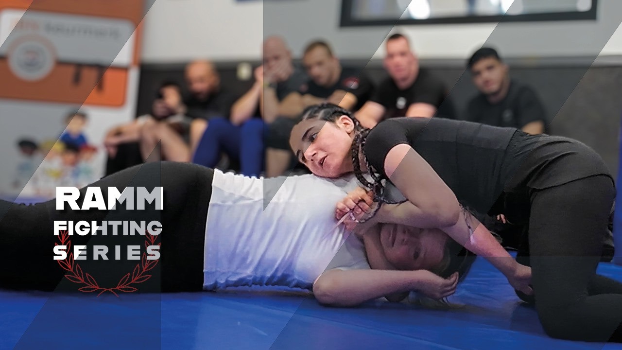 Female Takedown Wrestling: Ayat Hasan vs. Nova-Lee Smit | Female Beginners Open | RFS4 background