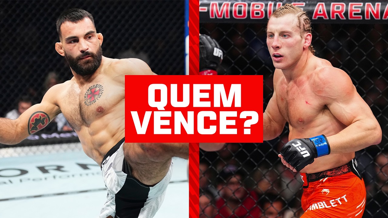 O melhor de Benoit Saint Denis e Paddy Pimblett | UFC 329 background