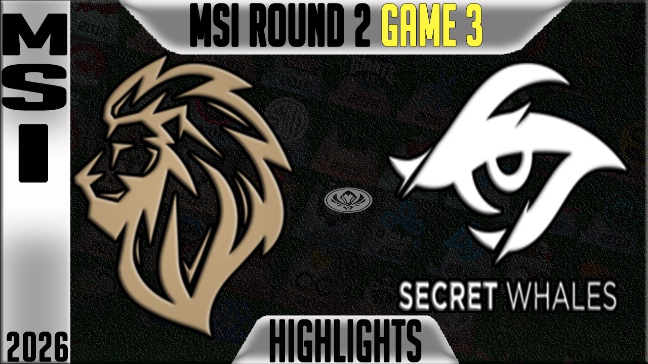 LYON vs TSW Highlights Game 3 | MSI 2026 Day 5 | LYON vs Team Secret Whales G3 background