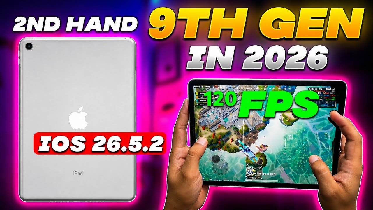 Should You Buy iPad 9th Gen iN 2026 | iPad 9th Gen Bgmi/Pubg Mobile Test | Harsh Gaming background