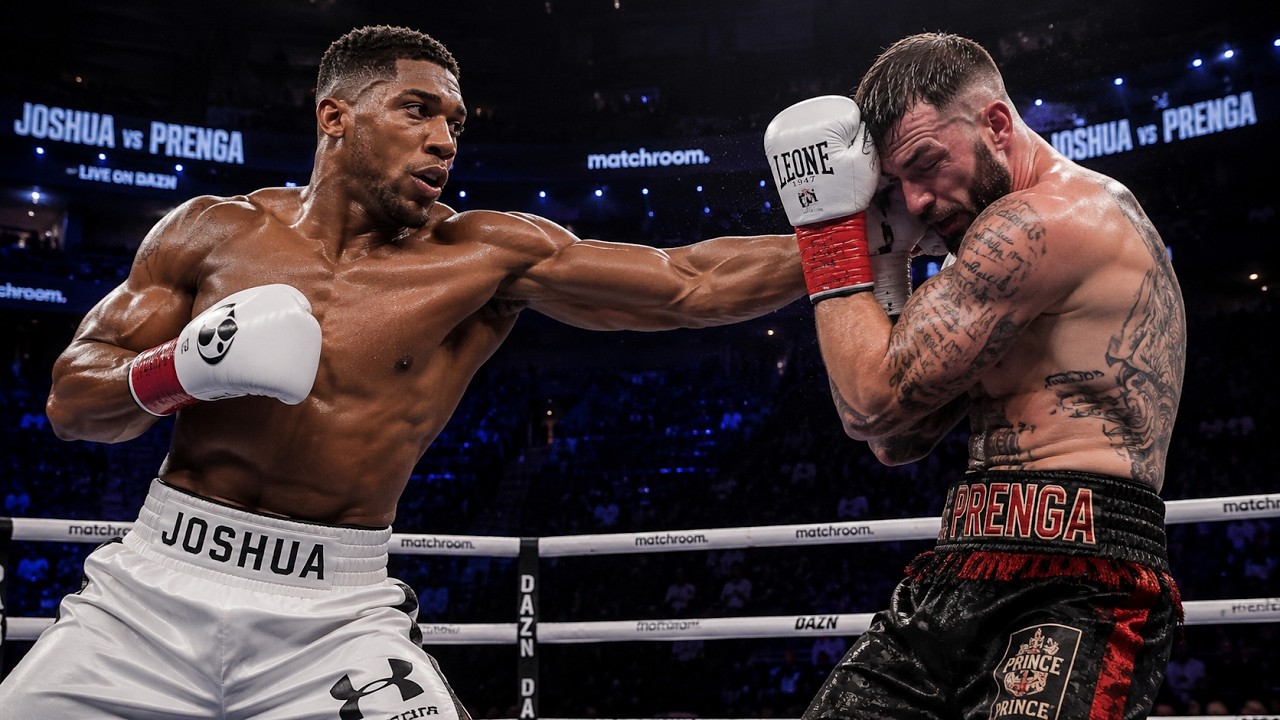 Anthony Joshua vs Kristian Prenga – Full Fight Breakdown | Expert Analysis & KO Prediction! background