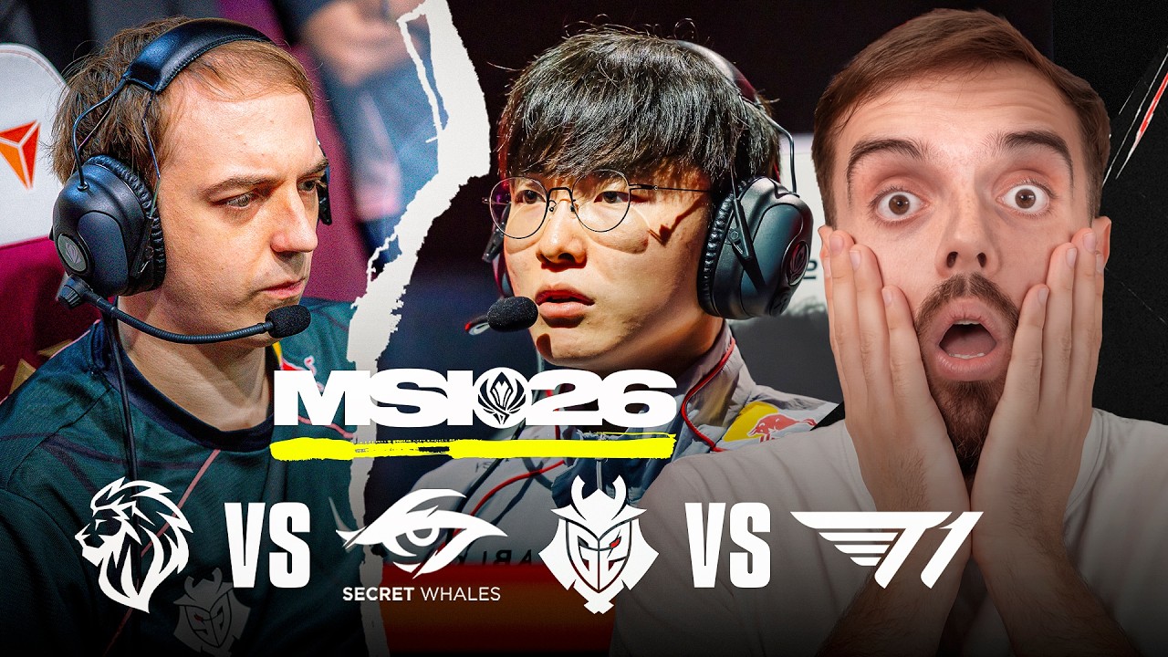 EL SUEÑO EUROPEO | G2 CONTRA T1 | CAPS CONTRA FAKER | LYON VS TSW | BO5 | MSI DÍA 5 background