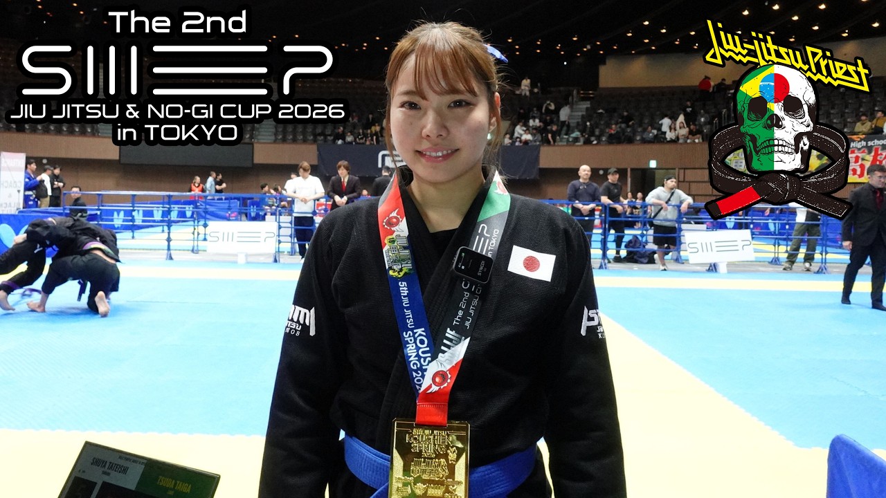 【FULL FIGHT】濱田しいな vs 野村梨乃 / SWEEP CUP 2026 【ブラジリアン柔術】Shiina Hamada vs Rino Nomura background