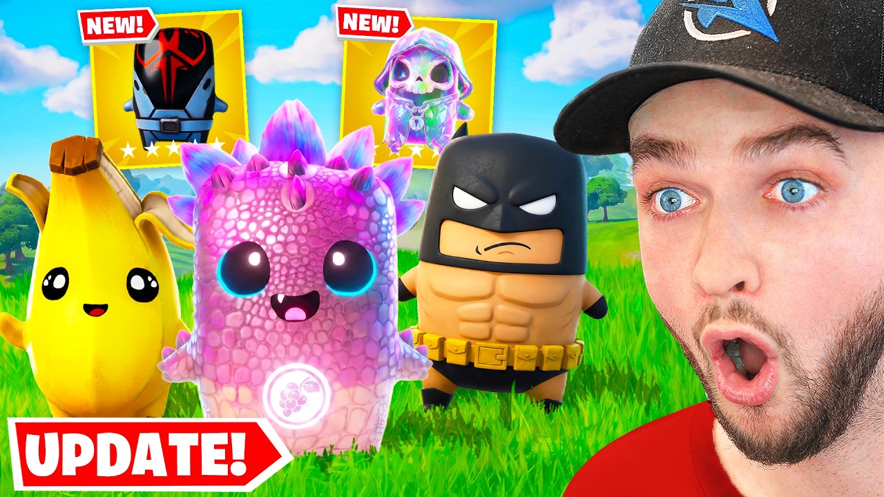 5 *NEW* Summer SPRITES Update in FORTNITE! background