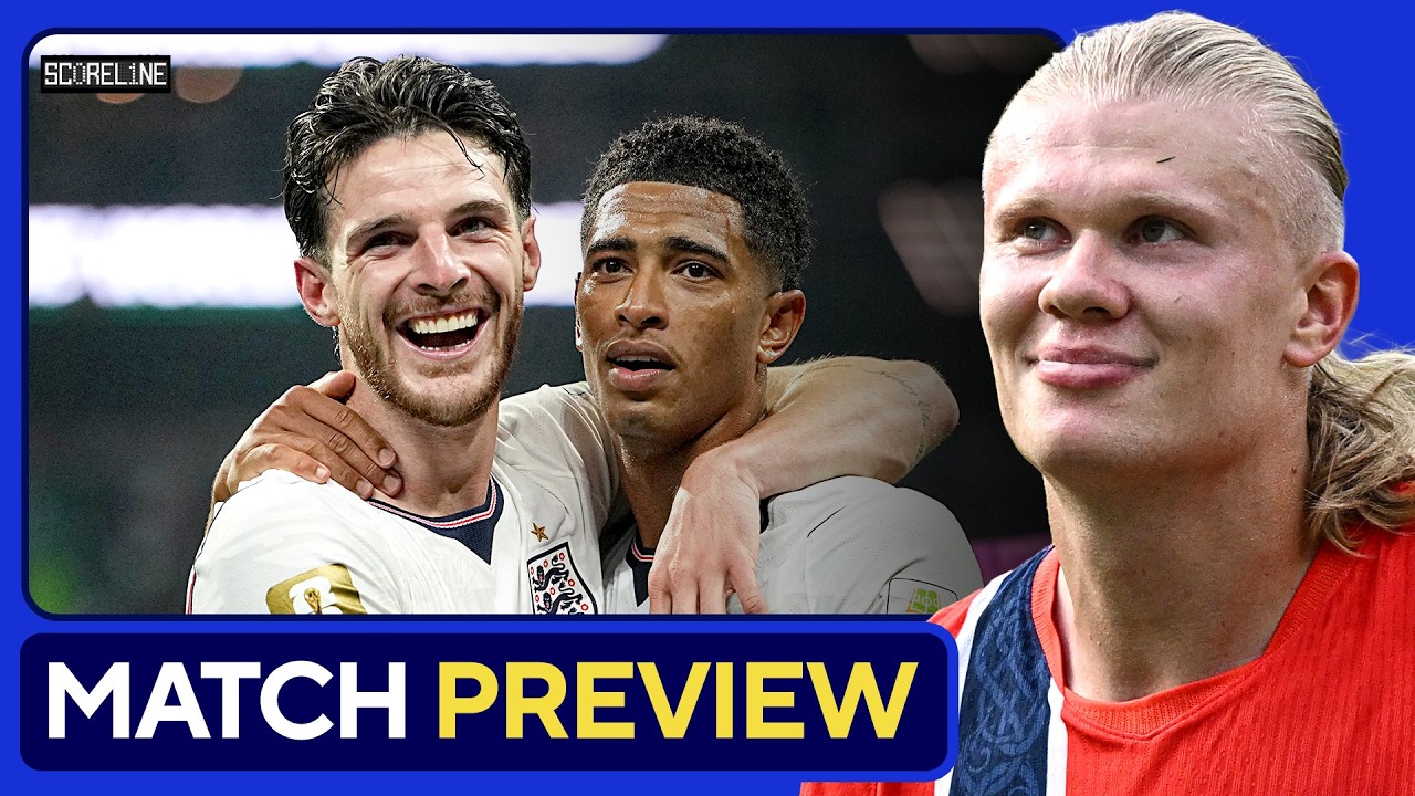 Can Haaland and Norway SHOCK THE WORLD against England? | Norway vs. England Preview! background