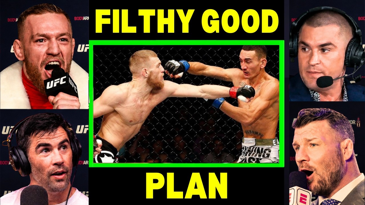 Conor McGregor's Secret Blueprint to Beat Max Holloway background