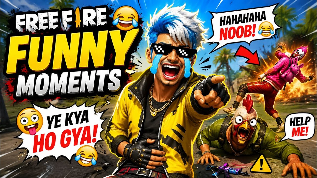 😂Welcome to another Free Fire Funny Moments video#FreeFireFunny #FunnyMoments#Gaming #GarenaFreeFire background