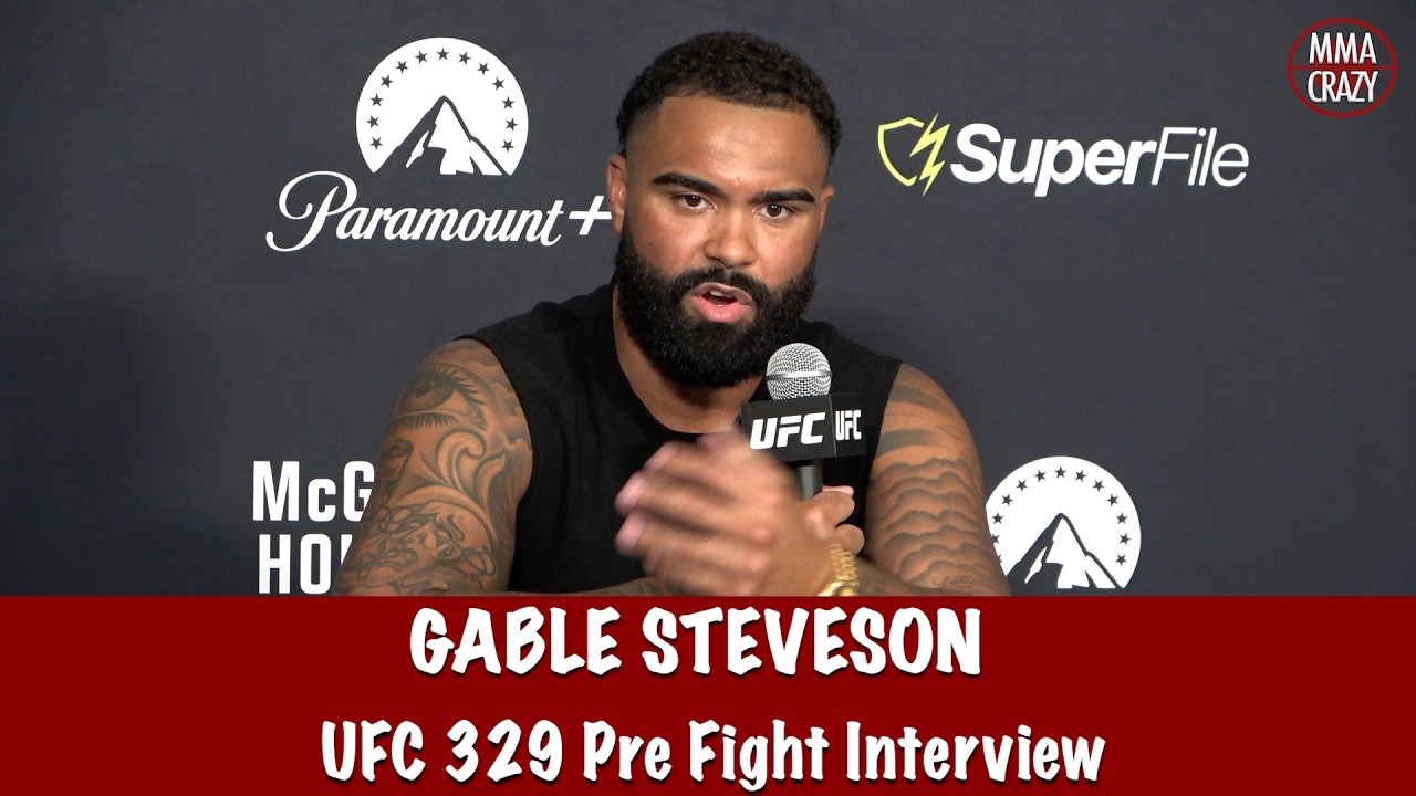 Gable Steveson responds to Conor McGregor’s claim he would beat Jon Jones background