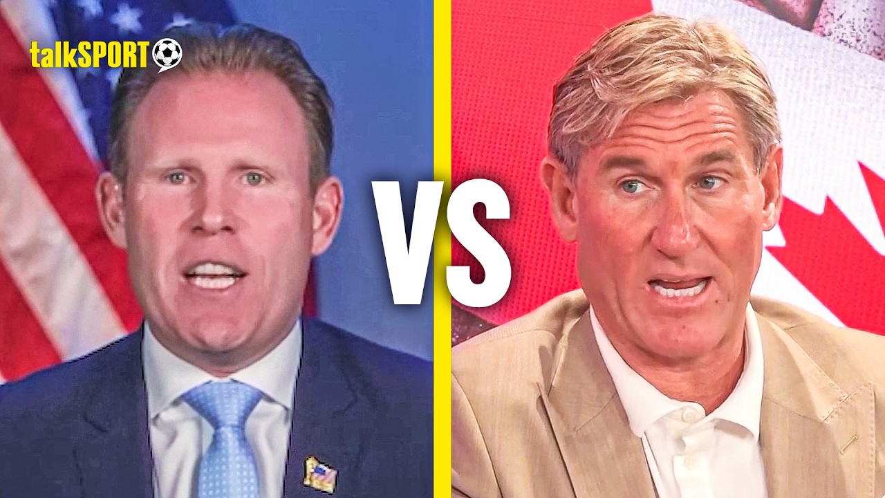 "TRUMP DERANGEMENT SYNDROME!" Andrew Giuliani DELIVERS VERDICT on Folarin Balogun's red card SAGA! background