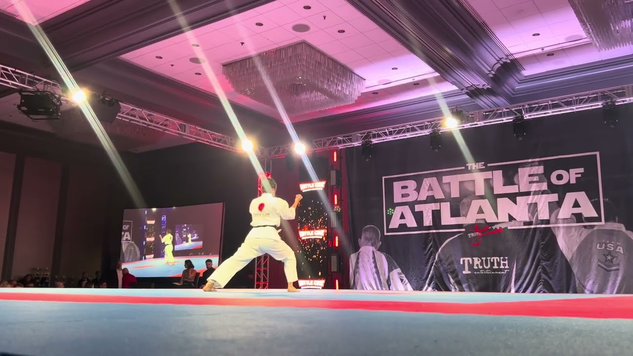 Kaitlyn Vong Womens Traditional Forms Overall Grand Championship - Battle of Atlanta 2026 backdrop