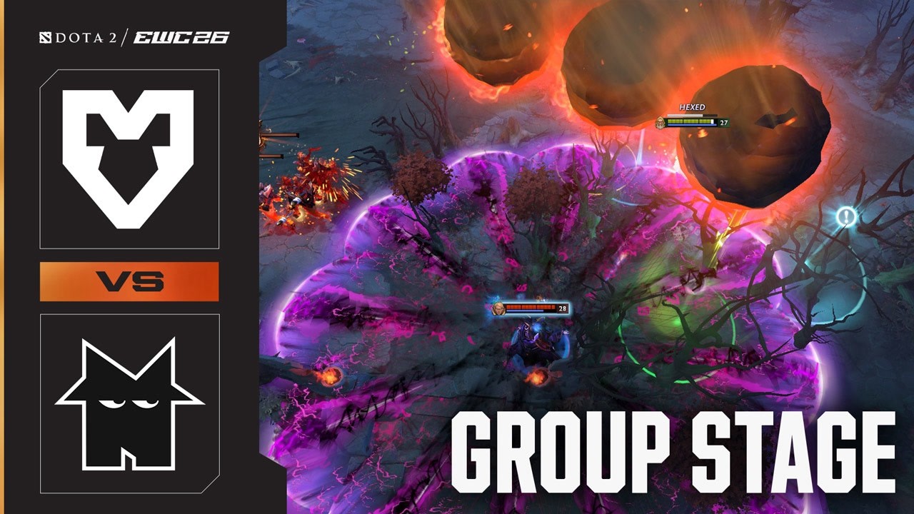 MOUZ vs. TEAM NEMESIS | Dota 2 at EWC 26 - Group Stage - HIGHLIGHTS background