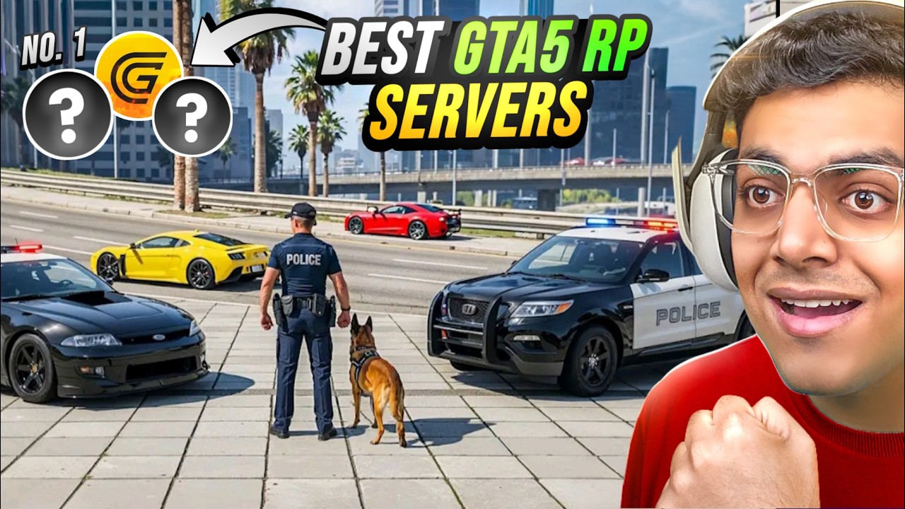 Top 5 Best GTA 5 RP Servers To Play On Before GTA 6 Comes Out background