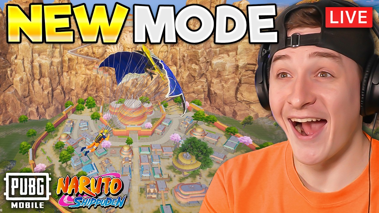 🔴 NEW NARUTO 4.5 UPDATE 🔥 NEW GAME MODE 🔥 PUBG MOBILE LIVE background