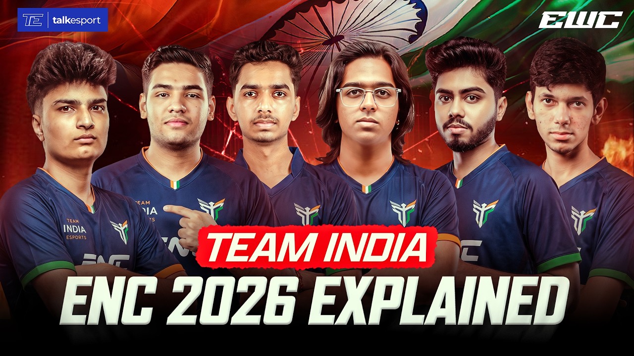 India vs Pakistan, Turkey & Mongolia in PUBG Mobile - Can We Medal at ENC 2026? background
